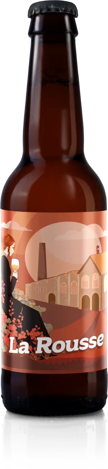 Bière La Rousse 33cl de la Brasserie La Tuilerie