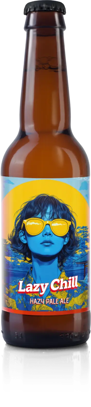 Bière Lazy Chill HPA 33cl de la Brasserie La Tuilerie